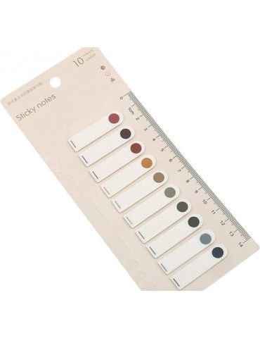 BANDERITA  ADHESIVA 10 COLORES 